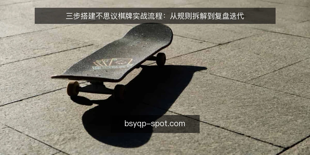 三步搭建不思议棋牌实战流程：从规则拆解到复盘迭代 — 准备阶段：明确目标与边界 配图